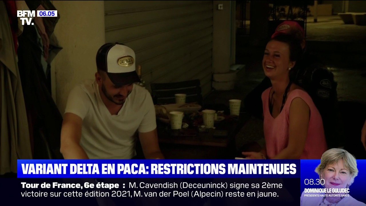 Variant Delta: la région PACA maintient certaines restrictions sanitaires jusqu'au 16 juillet