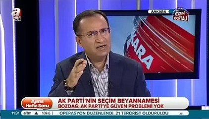 Bekir Bozdağ AK Parti'nin oy oranını açıkladı
