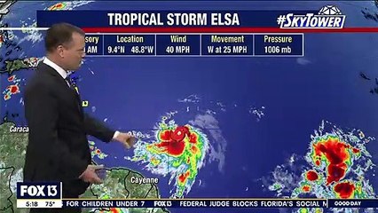 Tropical Storm Elsa Officially Forms – What You Need to Know 🌪️