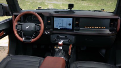 2021 Ford Bronco two door and four door Interior Design