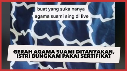 Gerah Agama Suami Bule Selalu Ditanyakan, Istri Bungkam Warganet Pakai Sertifikat Mualaf