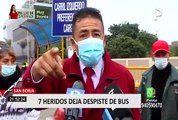 ATU anunció que suspenderá habilitación vehicular de bus que se despistó en San Borja