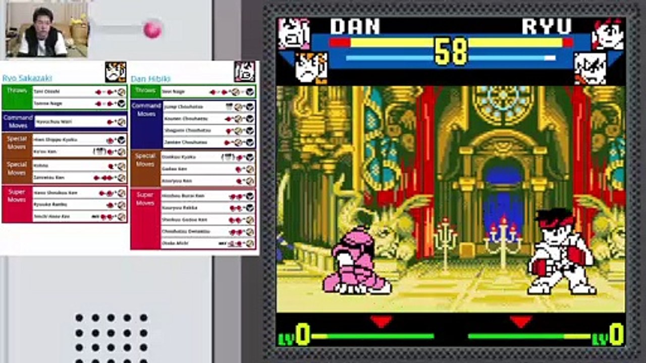 (NeoGeo Pocket Color) SNK vs. Capcom MotM - 33 - Tag Mode - The Big Bros - Lv Gamer