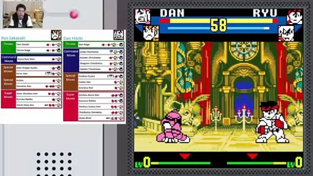 (NeoGeo Pocket Color) SNK vs. Capcom MotM - 33 - Tag Mode - The Big Bros - Lv Gamer