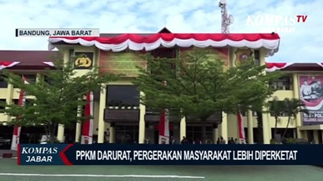 PPKM Darurat, Sejumlah Ruas Jalan di Kota Bandung Ditutup 2 Minggu