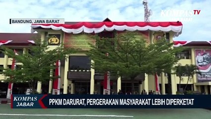 PPKM Darurat, Sejumlah Ruas Jalan di Kota Bandung Ditutup 2 Minggu