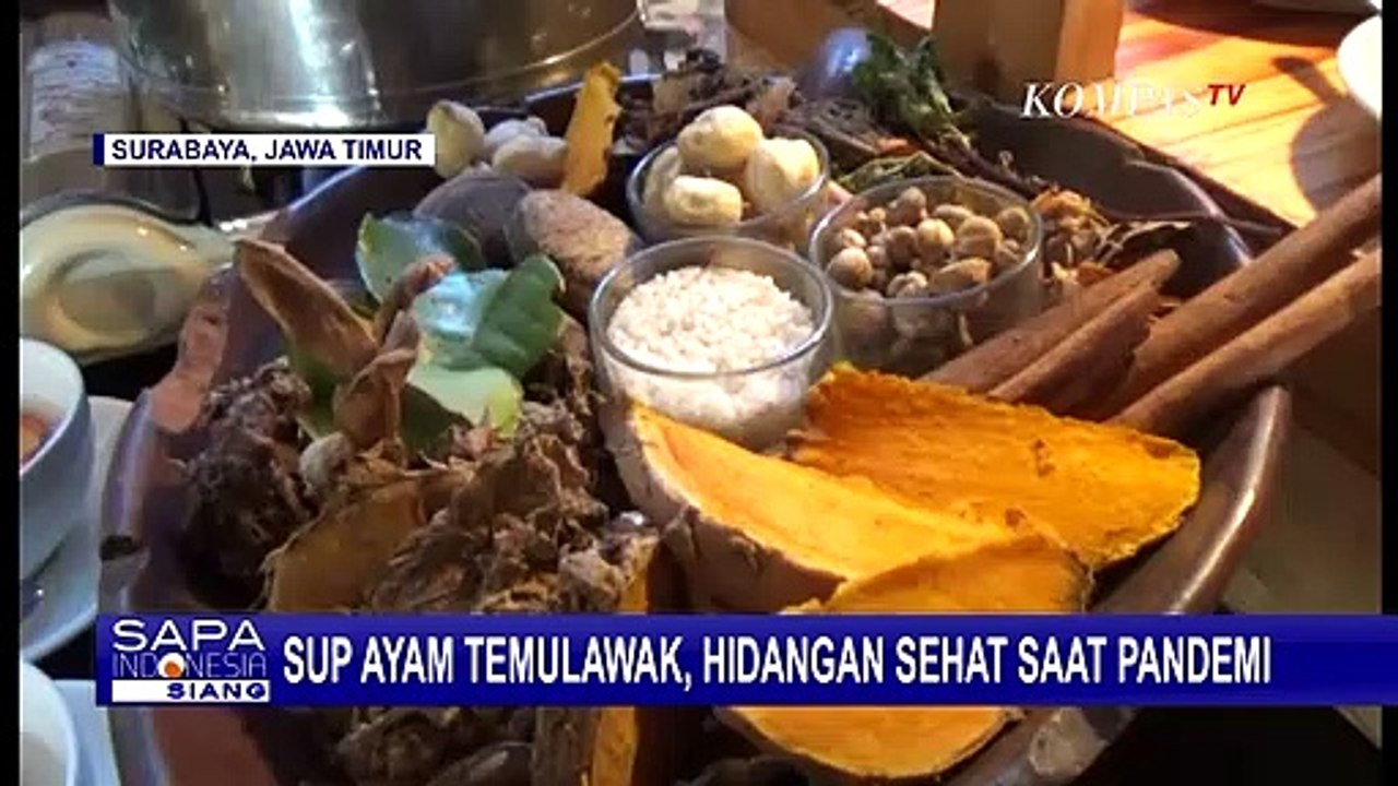 Sup Ayam Temulawak, Hidangan Sehat di Tengah Pandemi