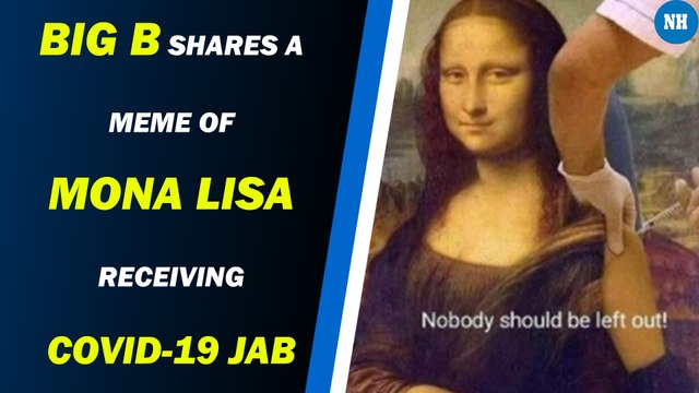 Amitabh Bachchan adds hilarious twist to his Covid-19 vaccination awareness post