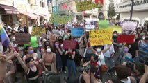 Manifestaciones en Turquía contra la salida del Convenio de Estambul que protege a las mujeres