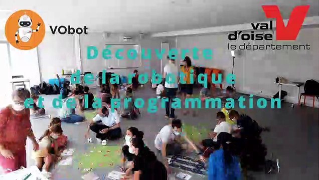 Atelier découverte de la robotique lors de la final du VObot Challenge