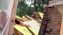 Washington'da inşaat halindeki bina çöktü: 4 yaralı