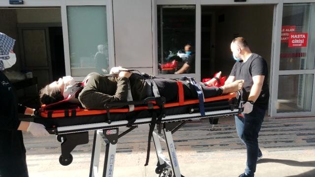 Babasına yardım ederken ikinci kattan beton zemine düştü