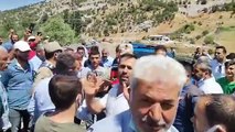 Adıyamanlı tütün üreticilerinden yasak protestosu; Malatya-Adıyaman yolunu trafiğe kapatıldı