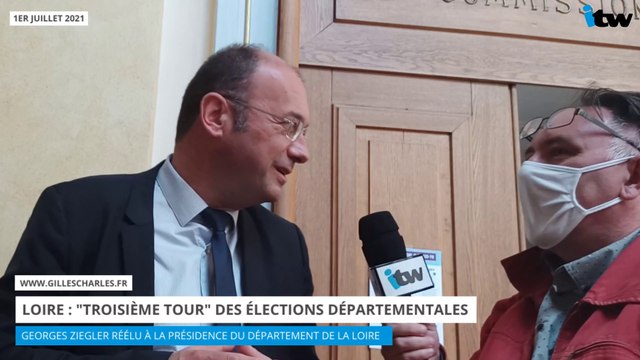 Loire : troisième tour des élections départementales