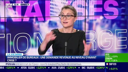 Marie Coeurderoy : Immobilier de bureau, une demande revenue au niveau d'avant crise ? - 02/07