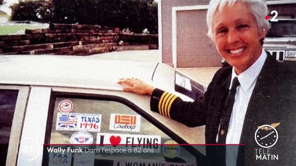 À 82 ans dans l'espace, un record pour l'Américaine Wally Funk