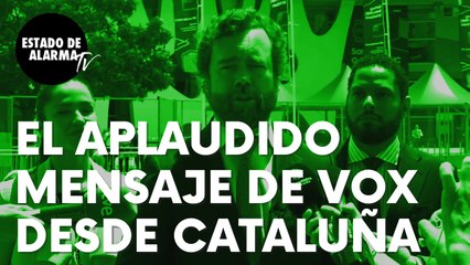 El aplaudido mensaje de Vox desde Cataluña que no gusta, para nada, a los ‘indepes’: “Triple desgracia”