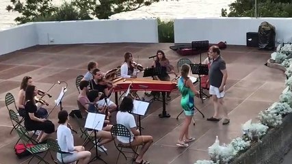 Ischia, che suggestione le prove musicali ai Giardini La Mortella