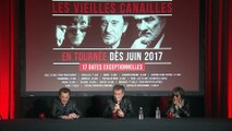 06 06 2017 - Johnny Hallyday - La conférence de presse des Vieilles Canailles