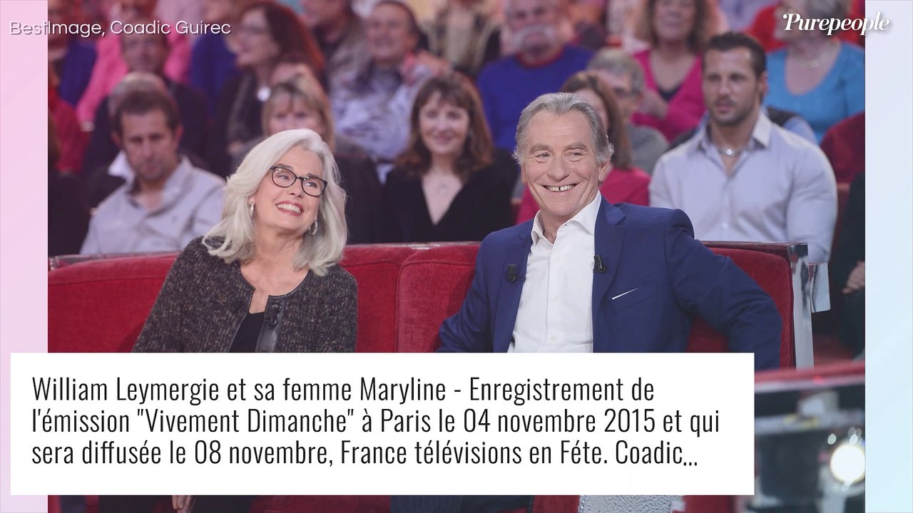 William Leymergie : Mort de sa femme Maryline