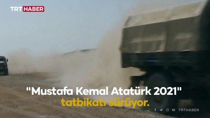 Bakü'de "Mustafa Kemal Atatürk 2021" tatbikatı