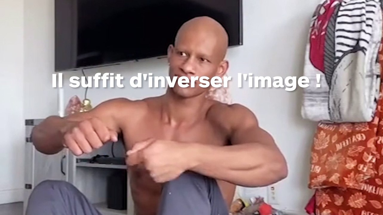 Cet homme conduit une voiture invisible comme personne !