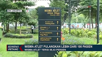 Mulai Ada Penurunan, RSD Wisma Atlet Pulangkan 100 Pasien