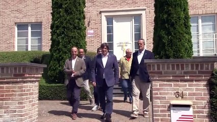 Sànchez, Turull, Rull i Forn es retroben amb Puigdemont a Waterloo