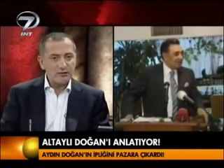 Fatih Altaylı'dan Aydın Doğan ile ilgili şok itiraflar