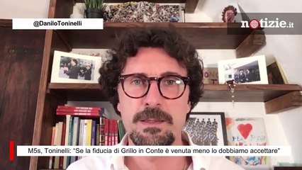 M5s, Toninelli: “Se Grillo non ha fiducia in Conte lo dobbiamo accettare”