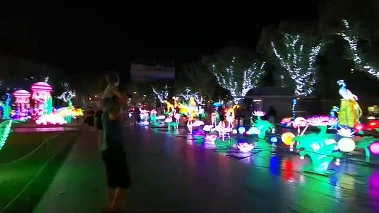 Illuminations estivales Béziers 2021