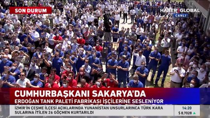 Cumhurbaşkanı Erdoğan'dan Tank Palet Fabrikası açıklaması: Tapusu devlettedir, öyle de kalacak