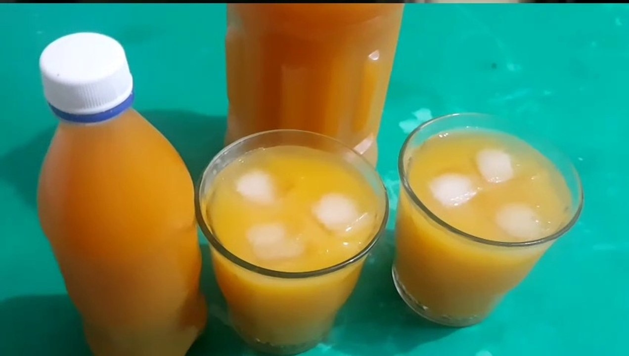 Mango Syrup Recipe I गारंटी है फ्रूटी भुला देंगे ये आम का शरबत Easy I Mango Drink I Perfect Mango Squash Recipe by Safina Kitchen SAFINA KITCHEN