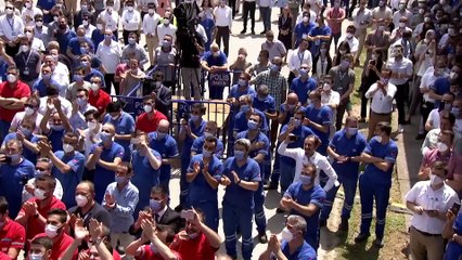 Erdoğan: Tank-palet fabrikası devletin malıdır, tapusu devlettedir, öyle de kalacaktır