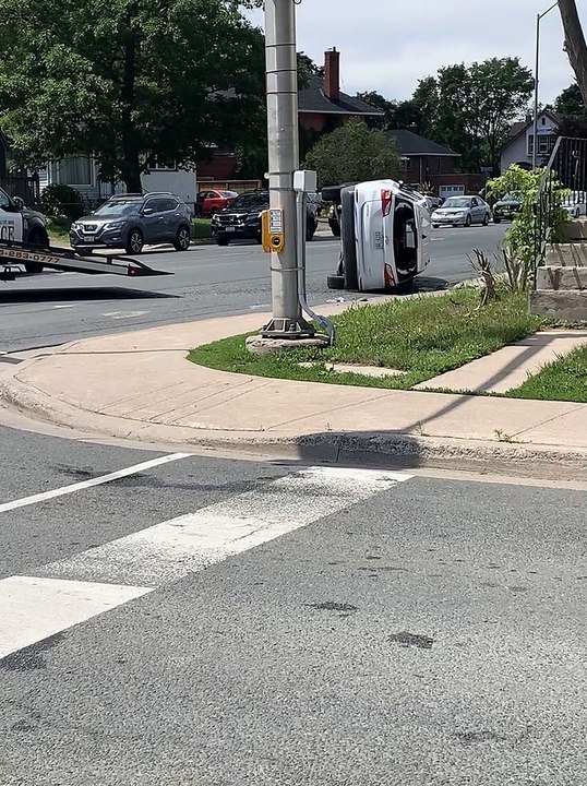 Cyclist Has Close Call With Tow Cable