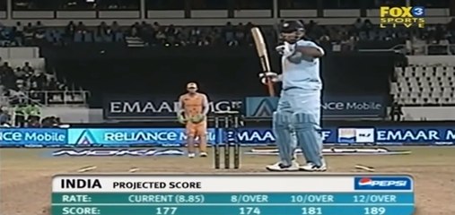 Best of MS Dhoni IND Vs Aus Semi Final - ICC T20 Worldcup 2007