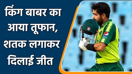 Babar Azam smashes century against Shadab XI in Warm-up game | Oneindia Sports