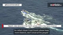 Migranti, video denuncia di Sea Watch: guardia costiera libica spara ai barconi