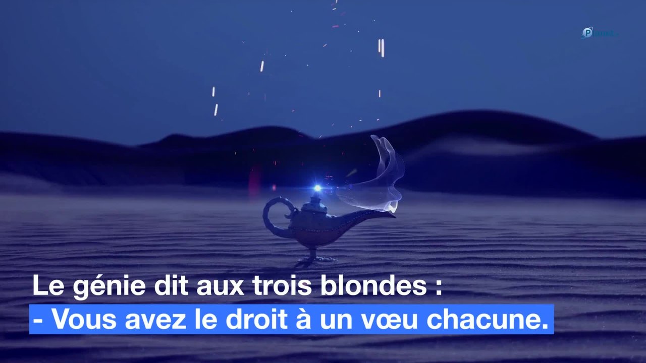 Blague : les blondes et le génie
