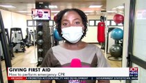 Giving First Aid: How to perform emergency cardiopulmonary resuscitation CPR  - AM Show (2-7-21)