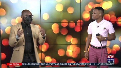 Upclose with Reynolds the Gentleman - AM Show on JoyNews (2-7-21)