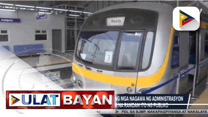Pres. Duterte, 'di na ipagyayabang ang mga nagawa ng administrasyon dahil mas mahalaga sa kanya na ramdam ito ng publiko; Pres. Duterte, inanunsyo ang posibleng pagtakbo sa pagka-VP; Sen. Pacquiao, nilinaw na hindi niya inaatake ang pangulo at nais lang