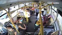 Otobüs şoförü faciayı son anda önledi! 45 yolcu böyle kurtuldu