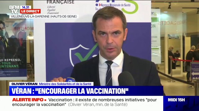 Olivier Véran: Il y a une menace potentielle de reprise de l'épidémie dès cet été avec le variant Delta