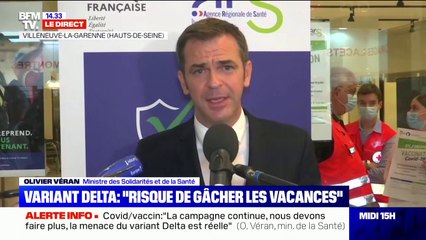 Vaccination sur son temps de travail: Olivier Véran confirme le "droit à une autorisation d'absence de quelques heures", sans impact financier