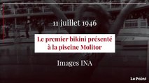 Juillet 1946 : le premier bikini présenté à la piscine Molitor