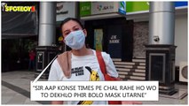 Gauahar Khan Schools Paps For Asking Her To Remove Her Mask: 