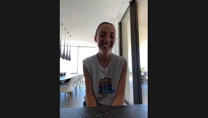 Tiziri Digne, la femme de Lucas Digne, en interview exclusive pour "Purepeople.com".