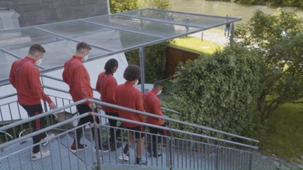 Balade des Diables rouges à Munich avant le choc contre l'Italie