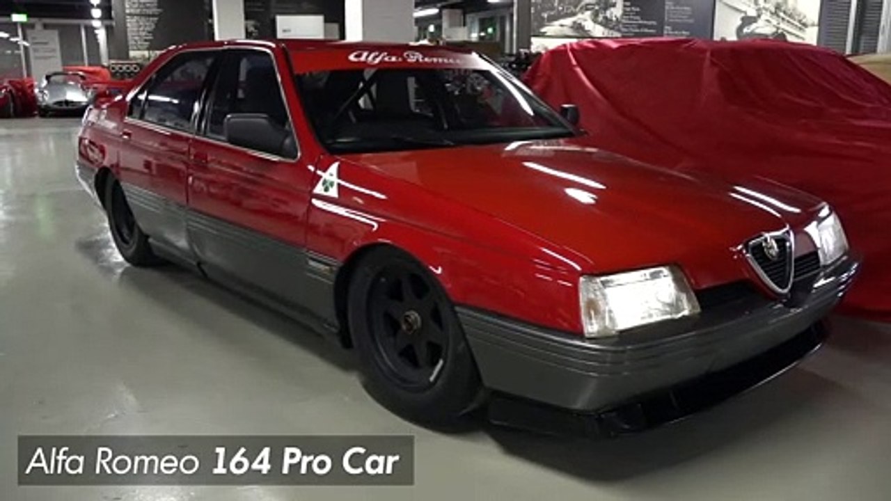 Alfa Romeo 164 Procar découverte furtive d'une familiale ensorcelée.